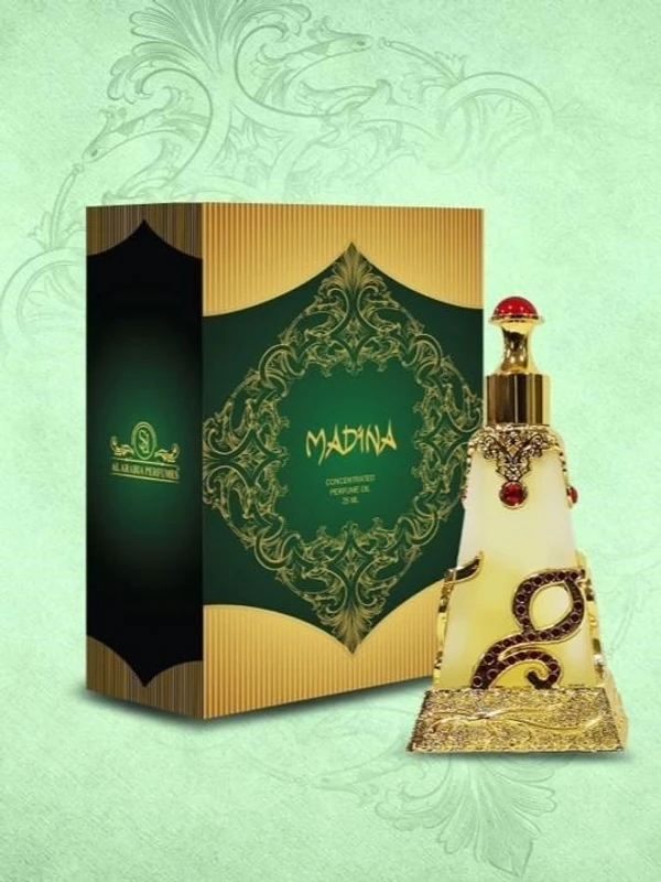 Al ARABIA Madina Attar Premium Perfume Attar - 25ML