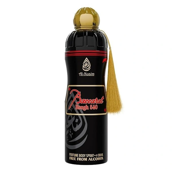 Al Nuaim Baccarat Rough 540 Perfume Body Spray | Alcohol Free - 200ML