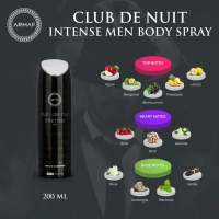 Armaf Club De Nuit Intense Perfume Body Spray - For Men - 200ML