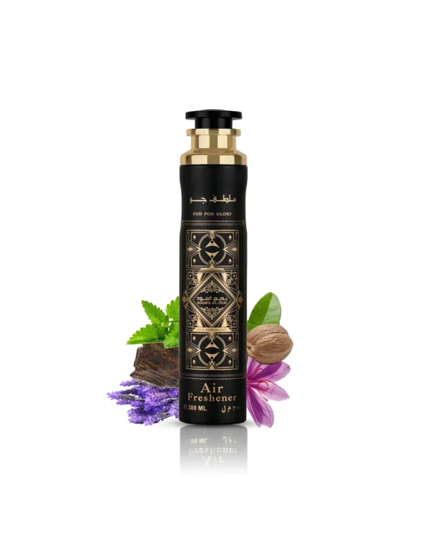 Lattafa Badee Al Oud Air Freshener for Home, Bedroom, Office, Car - 300ML