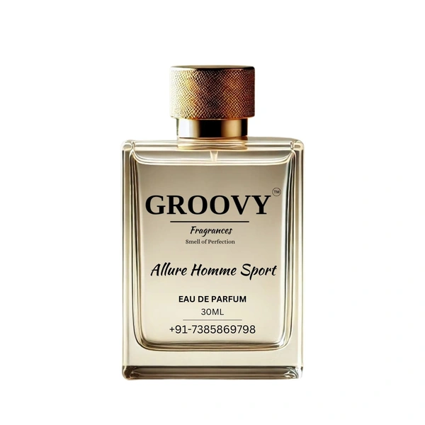 Groovy Fragrances Allure Homme Sport Inspired Perfume | For Men - 30ML