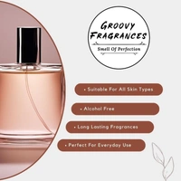 Groovy Fragrances Zara Red Long Lasting Pocket Perfume 8ML (Pack of 2) | For Men - 8ML