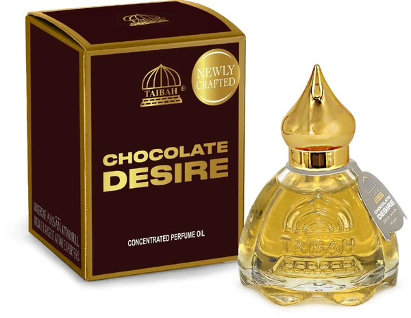 Ahsan Chocolate Desire Taibah Series Attar Roll On | Alcohol Free