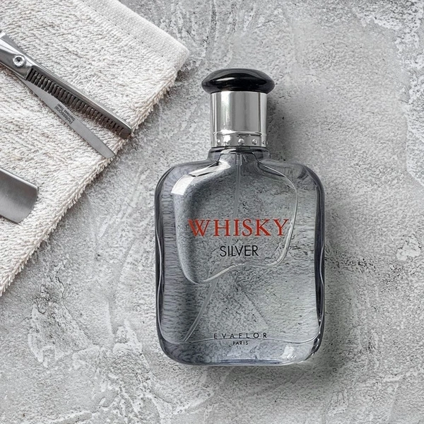 EVAFLOR Paris Whisky Silver Eau De Toilette | For Men - 100ML