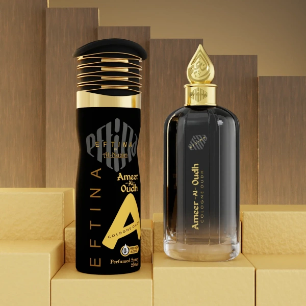Al Nuaim Ameer Al Oudh Fragrance Set 2 in 1 - 200ML+100ML