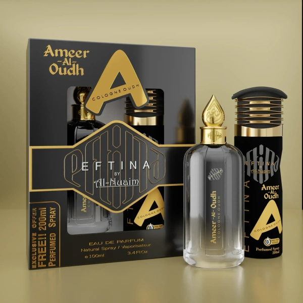 Al Nuaim Ameer Al Oudh Fragrance Set 2 in 1 - 200ML+100ML