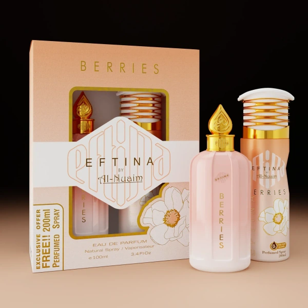 Al Nuaim Berries Fragrance Set 2 in 1 - 200ML+100ML