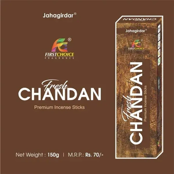 First Choice Fresh CHANDAN Premium Incense Sticks - 150GM