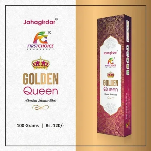 First Choice Golden Queen Premium incense sticks - 100GM