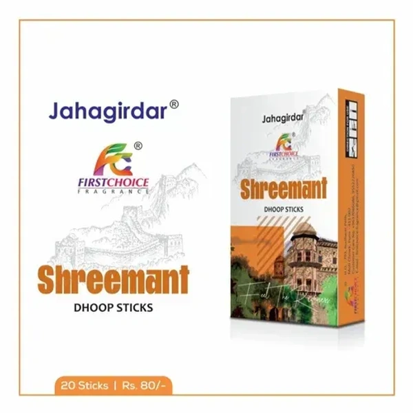 First Choice Shreemant Dhoop Sticks - 20 Sticks