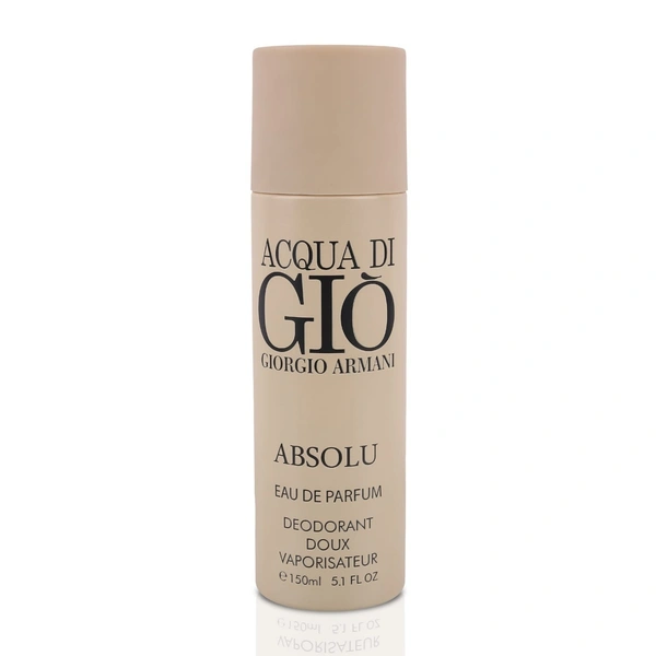 Imported Giorgio Armani ACQUA DI GIO ABSOLU deodorant Spray - For Men - 150ML