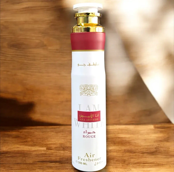 Lattafa I am White Rouge Air Freshener for Home, Bedroom, Office, Car - 300ML