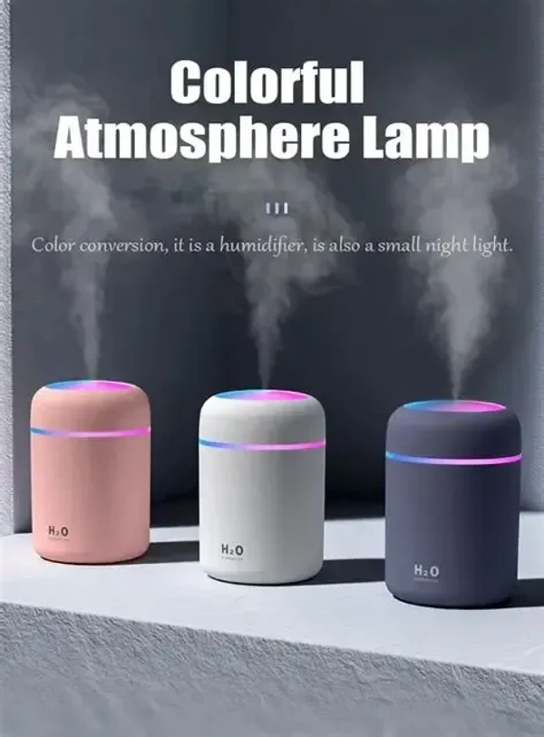 Wooden Mini H2O Humidifier Aroma Oil Diffuser Ultrasonic Air Humidifier Fashion USB Mini LED lights For Home Office