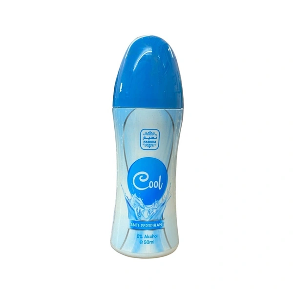 Naseem Cool Anti-Perspirant Deodorant Roll-on - Unisex - 50ML