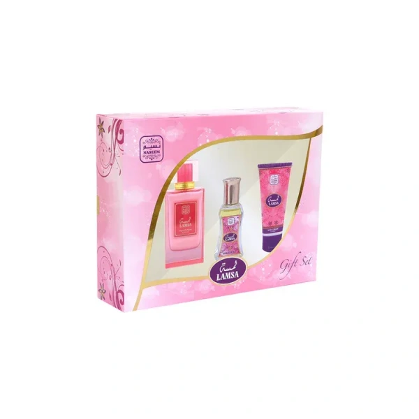 Naseem LAMSA Gift Set Premium Quality Made In UAE product - 80ML+24ML+50GM