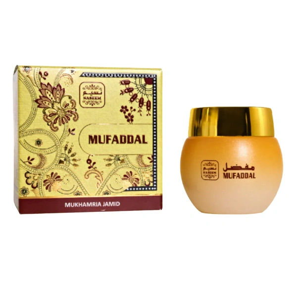 Naseem MUFADDAL Mukhamria Jamid Body Cream Premium Quality Made In UAE product - 25ML