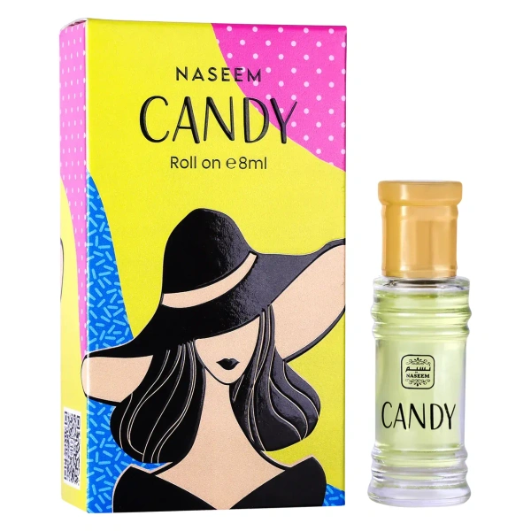 Naseem Candy Perfume Oil Attar Roll On - For Women - 8ML