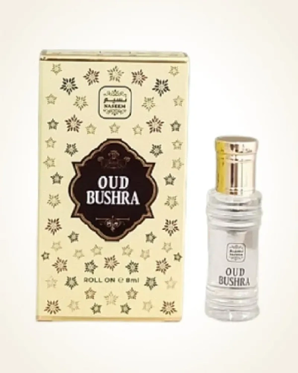 Naseem Oud Bushra Perfume Oil Attar Roll On - For Men - 8ML
