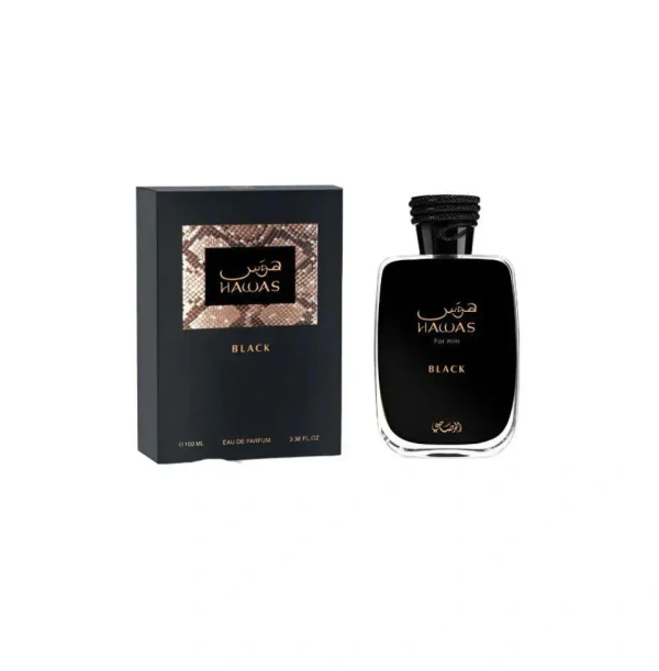 Rasasi Hawas Black Eau De Parfum | For Men - 100Ml