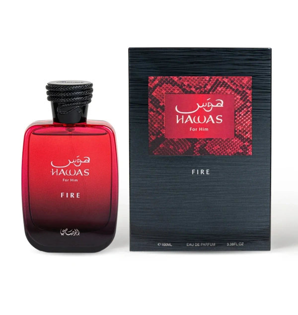 Rasasi Hawas Fire Eau De Parfum | For Men - 100Ml