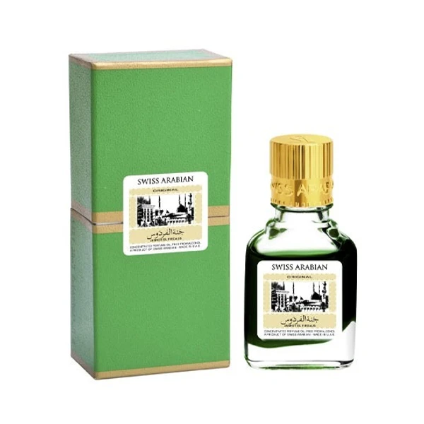 Swiss Arabian Jannet El Firdaus Orignal Attar - Green - 9ML