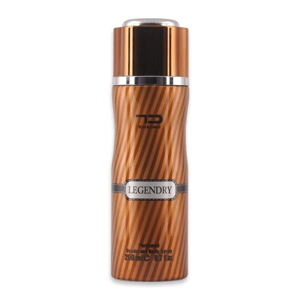 TD Tom & Darin Legendry Perfumed Deodorant Body Spray - 200ML