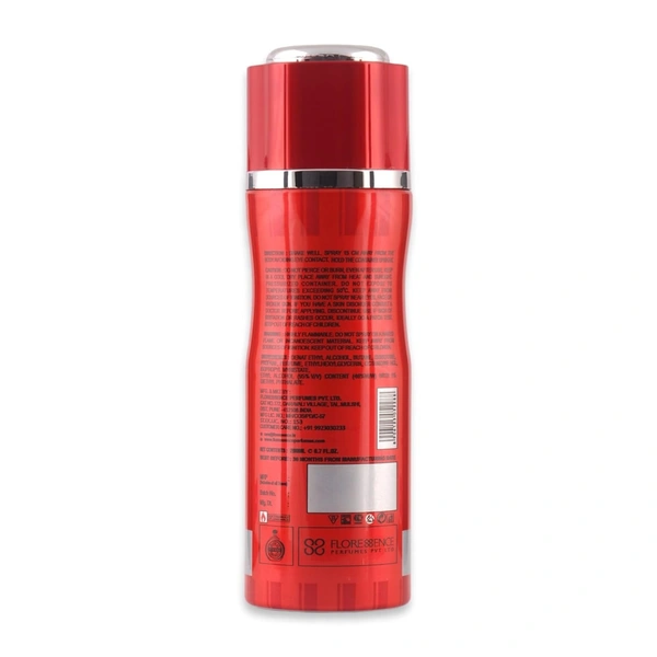 TD Tom & Darin Red Desire Perfumed Deodorant Body Spray - 200ML