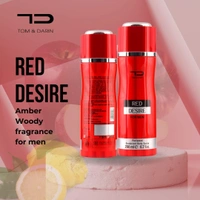TD Tom & Darin Red Desire Perfumed Deodorant Body Spray - 200ML