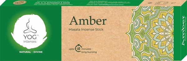 Yog InSenses Amber Masala incense sticks