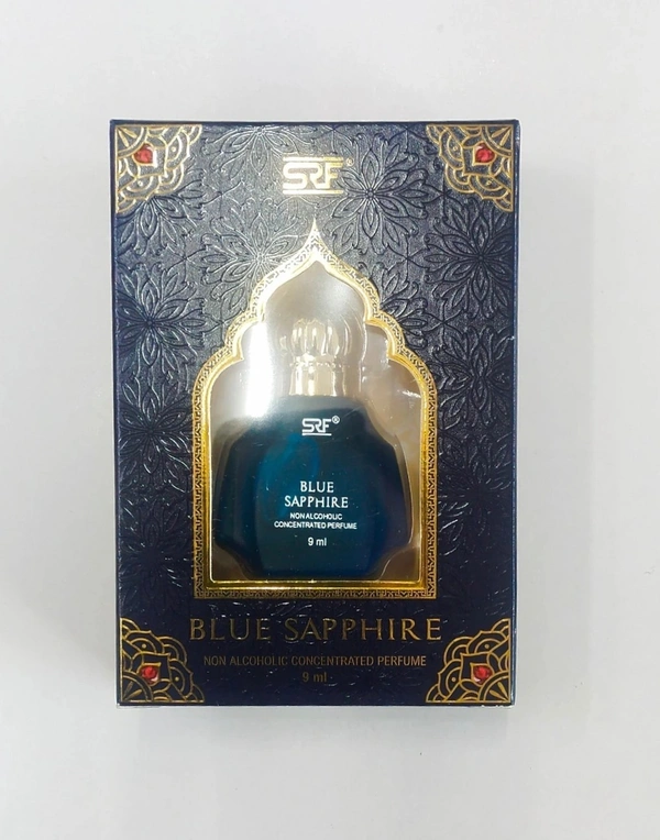 SRF Blue Sapphire Perfume Roll-On Attar Free from ALCOHOL