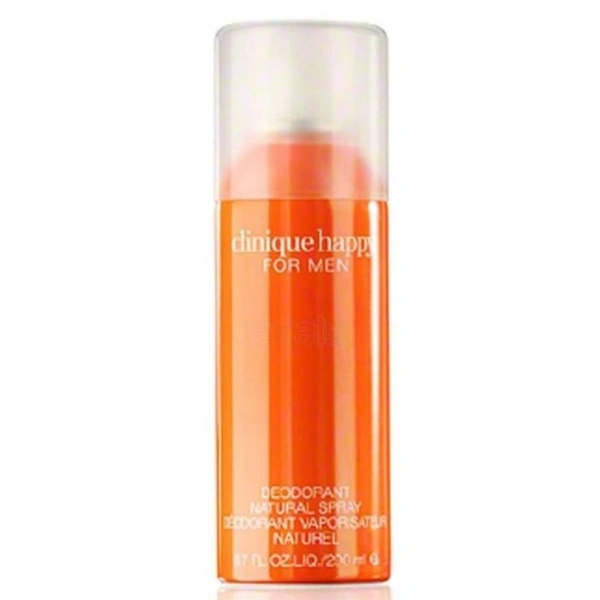 Imported clinique happy For Men DEODORANT Natural Body Spray - 200ML