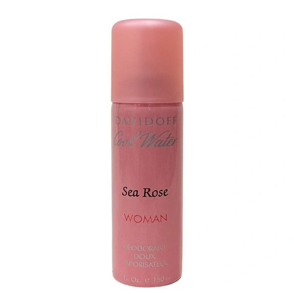 Imported DAVIDOFF COOL WATER Sea Rose Women Deodorant Body Spray - 150ML