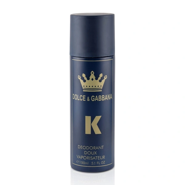 Imported Dolce & Gabbana K DEODORANT Doux Vaporisateur Spray - For Men - 150ML