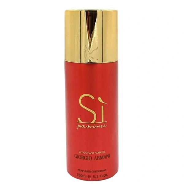 Imported Giorgio Armani SI Passione Deodorant Perfume Perfumed deodorant Body Spray - For Men - 150ML