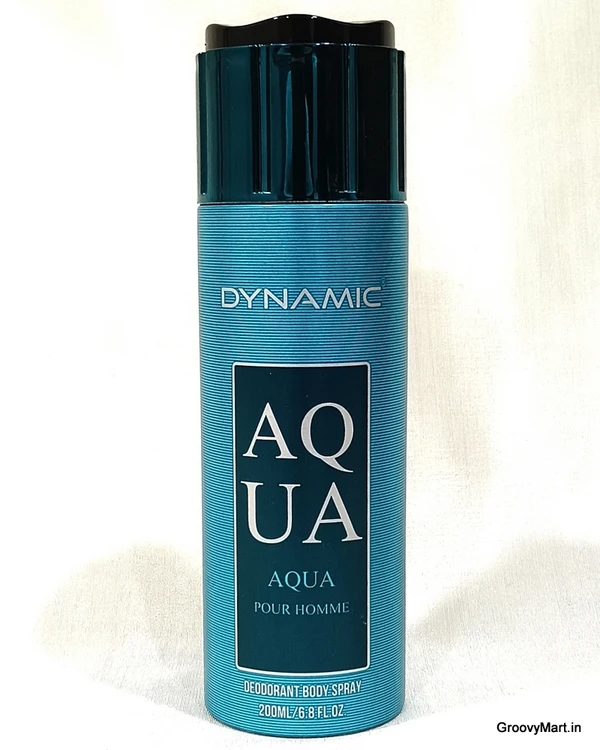 Arras Dynamic AQUA Pour Homme Perfume Deodorant Body Spray - 200ML