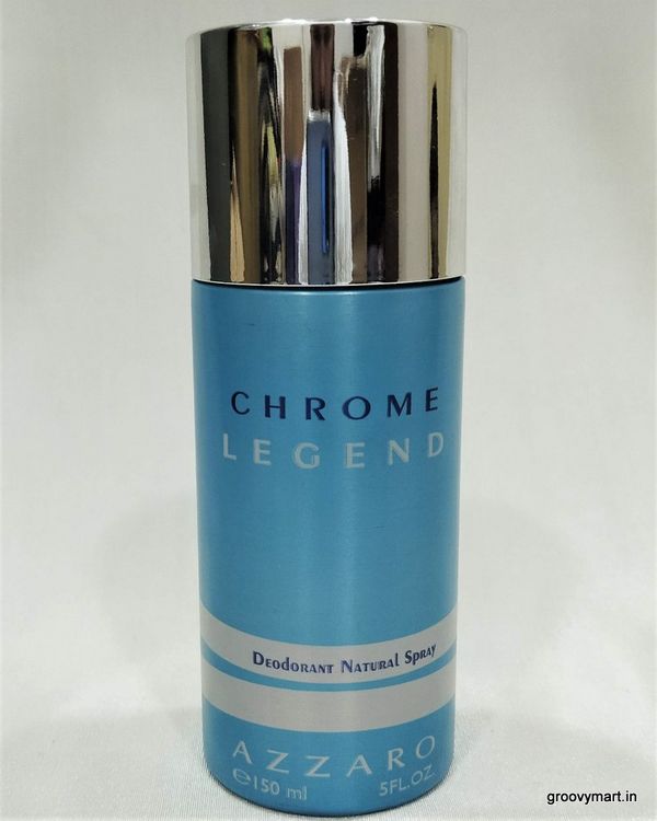 Azzaro chrome legend perfumed body spray - For Men - 150ML
