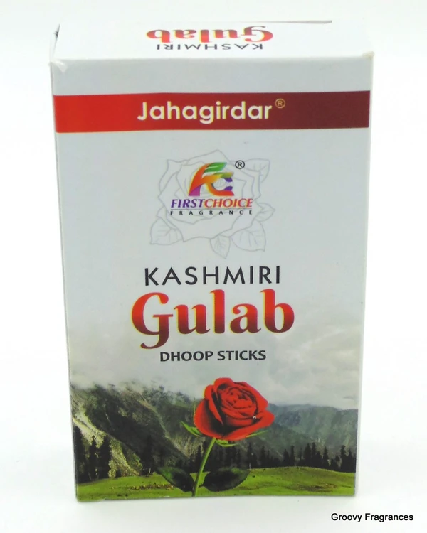 First Choice KASHMIRI Gulab Dhoop Sticks - 20 Sticks