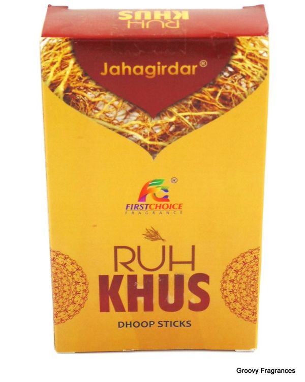 First Choice RUH KHUS Dhoop Sticks - 20 Sticks