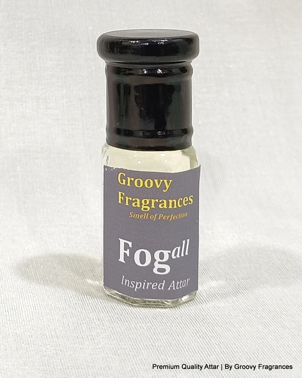 Groovy Fragrances Fog Long Lasting Perfume Roll-On Attar | Unisex | Alcohol Free by Groovy Fragrances - 3ML