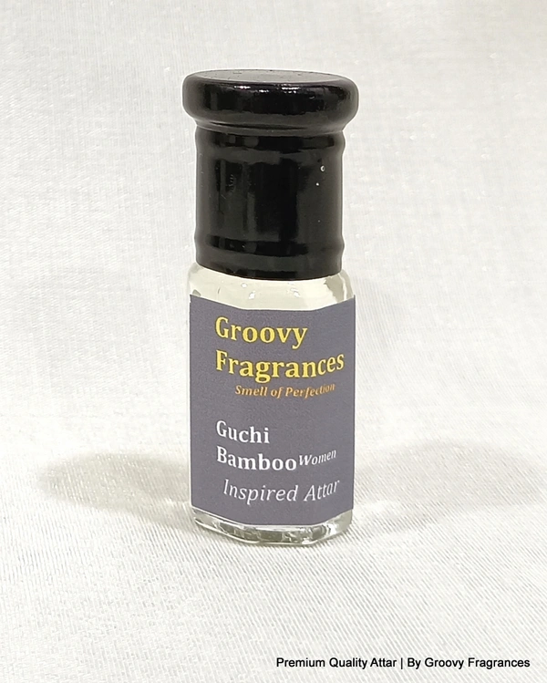Groovy Fragrances Guchi Bamboo Long Lasting Perfume Roll-On Attar | For Women | Alcohol Free by Groovy Fragrances - 3ML