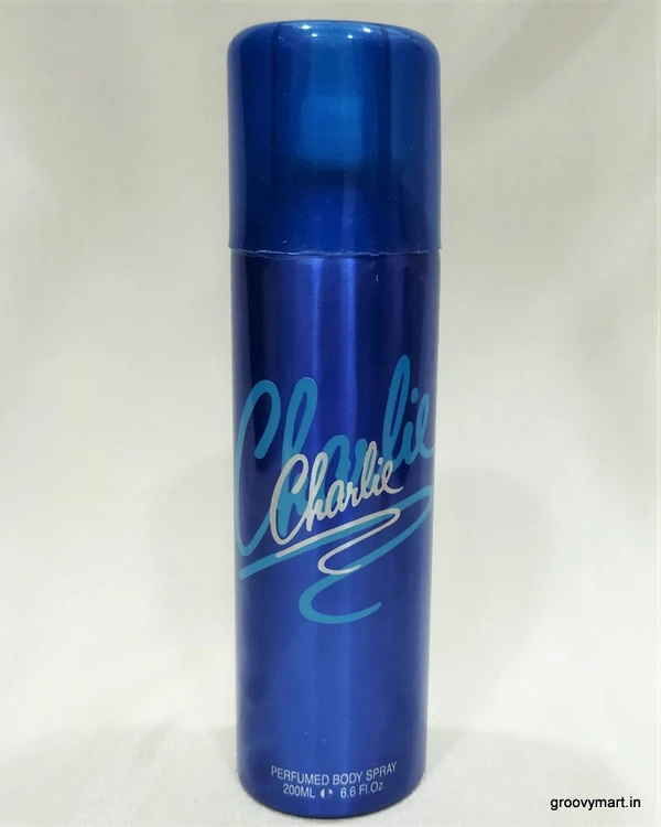 Imported charlie blue perfumed body long lasting spray - For Men - 200ML