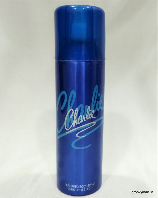 Deodorants charlie blue perfumed body long lasting spray - 200ML