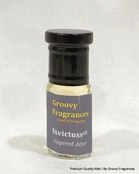 Groovy Fragrances Invictuss Long Lasting Perfume Roll-On Attar | Unisex | Alcohol Free by Groovy Fragrances - 3ML