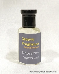 Groovy Fragrances Jadore Long Lasting Perfume Roll-On Attar | For Women | Alcohol Free by Groovy Fragrances - 12ML