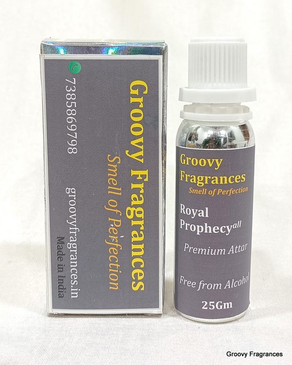 Groovy Fragrances Royal Prophecy Long Lasting Perfume Roll-On Attar | Unisex | Alcohol Free by Groovy Fragrances - 25Gm