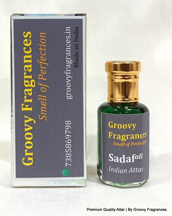 Groovy Fragrances Sadaf Long Lasting Perfume Roll-On Attar | Unisex | Alcohol Free by Groovy Fragrances - 12ML