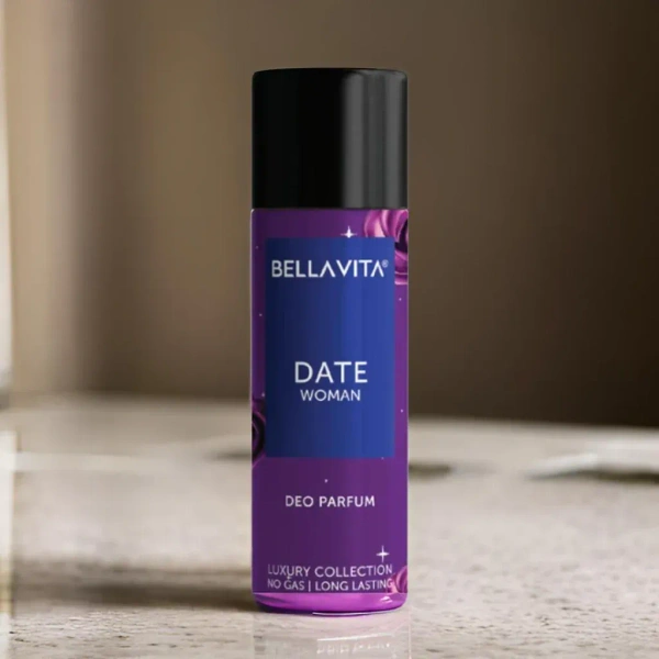 Bellavita DATE Woman Long Lasting Deodorant Spray NO Gas - For Women
