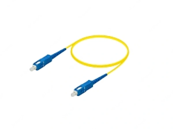VOLTAIC FIBRE PATCH CORD APC 5 MTRS - YELLOW