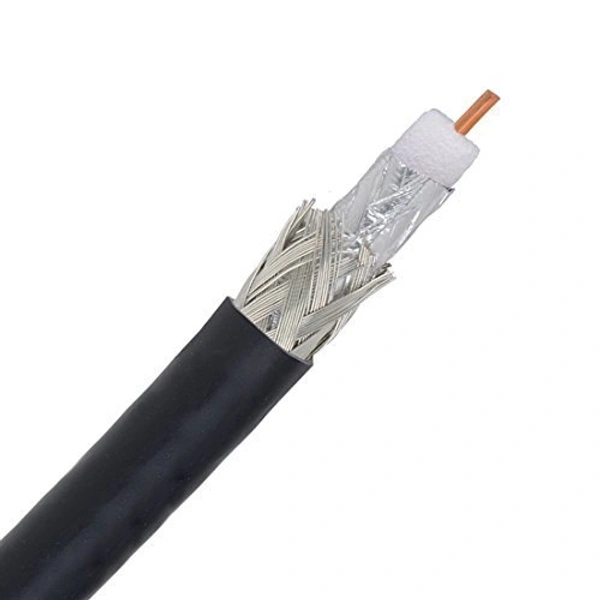 VOLTAIC RG6 (1+2) OUTDOOR CABLE 270 MTR DRUM - Black