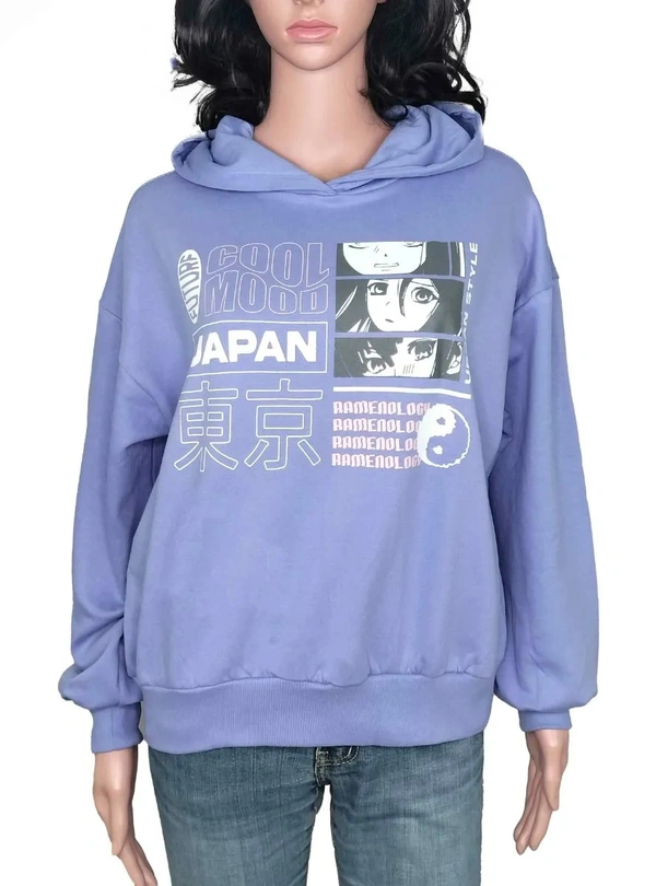   TIFFOSI LADIES HOODIE PULLOVER SWEATER LILAC07A